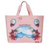 BORA BORA SHARK ISLAND VILLA BEACH TOTE