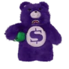 FURZILLA SHARK (PURP) MONEYBEAR BACKPACK