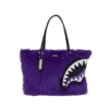 FURZILLA SHARK (PURP) TOTE