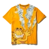 GARFIELD CAT STRATCH GRAPHIC T-SHIRT (ORANGE)