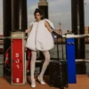 GOLD BRICK DRIP CARRY-ON LUGGAGE
