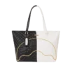 LEVELED UP SPLIT QUILT SHARK TOTE