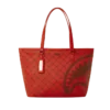 MONEY PATTERN BRICK TOTE