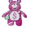 PINK PUNK MONEYBEAR TEDDYBEAR BACKPACK