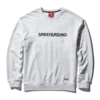 SPRAYGROUND PULLOVER CREW NECK SWEATSHIRT (LT GREY)