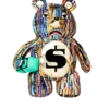 THE GOLDEN AGE MONEYBEAR TEDDYBEAR BACKPACK