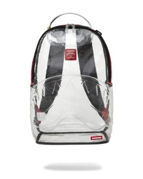 100% CLEAR BACKPACK SHARK