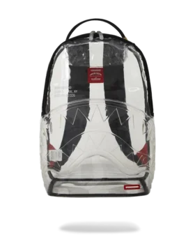 100% CLEAR BACKPACK - SHARK CENTRAL