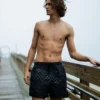 3AM CHECK SWIM SHORTS