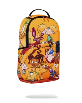 90s NICK CAT DOG SHARK MOUTH DLXSR BACKPACK