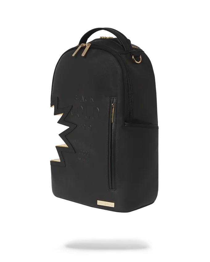 A.i.3 SHARK BITE BLACK GOLD BACKPACK (DLXV)