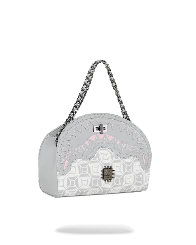A.I.8 AFRICAN INTELLIGENCE BOOKED & BUSY SHARK HANDBAG