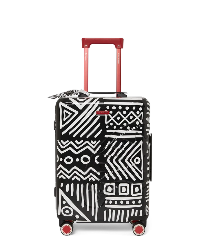 A.I.8 AFRICAN INTELLIGENCE - ORIGIN STORY SHARKNAUTICS HARDSHELL CARRY-ON LUGGAGE
