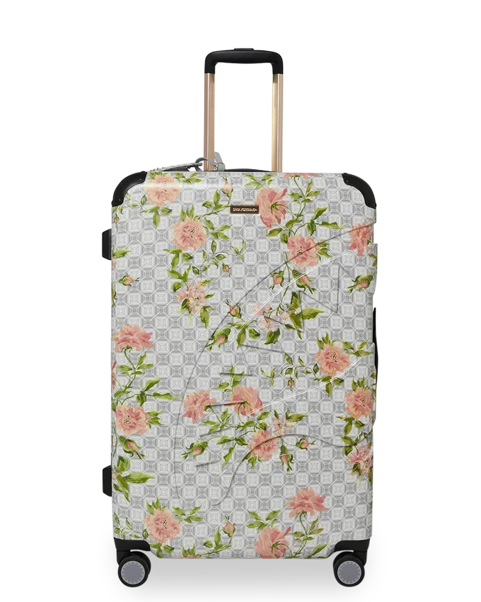 A.I. AFRICAN INTELLIGENCE ELEGANT ENERGY SHARKITECTURE FULL SIZE LUGGAGE - SANDFLOWER COLLAB