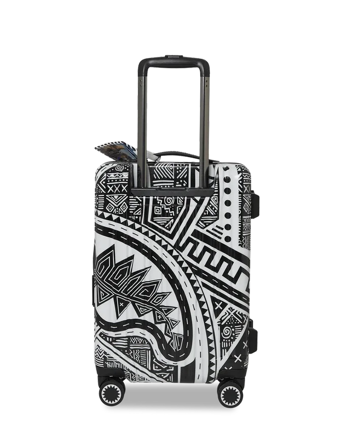 A.I. AFRICAN INTELLIGENCE THE SKYHAWK CARRY-ON LUGGAGE - SANDFLOWER COLLAB