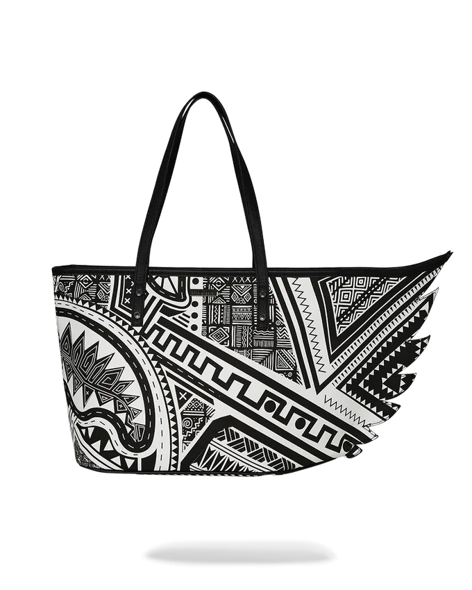 A.I. AFRICAN INTELLIGENCE THE SKYHAWK WING TOTE - SANDFLOWER COLLAB