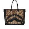 A.I. PALM MIRAGE SHARK LUXE BEACH TOTE