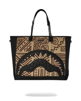 A.I. PALM MIRAGE SHARK LUXE BEACH TOTE
