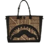A.I. PALM MIRAGE SHARK LUXE BEACH TOTE