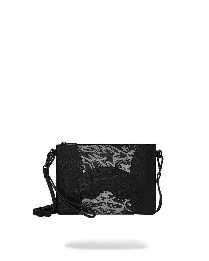 A.M.P.M CROSSOVER CLUTCH W/ SHOULDER STRAP