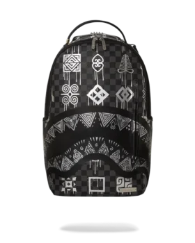 AFRICAN INTELLIGENCE 9 POWER GLYPHICS BACKPACK - SANDFLOWER COLLAB