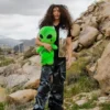 ALIEN PLUSH BACKPACK