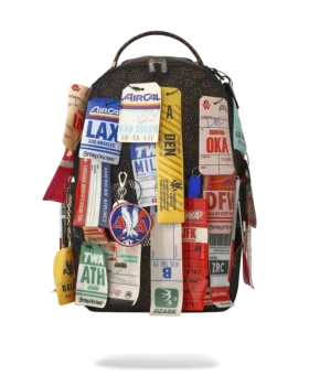 AMERICAN AIRLINES 100 YRS - TAGS ON TAGS BACKPACK