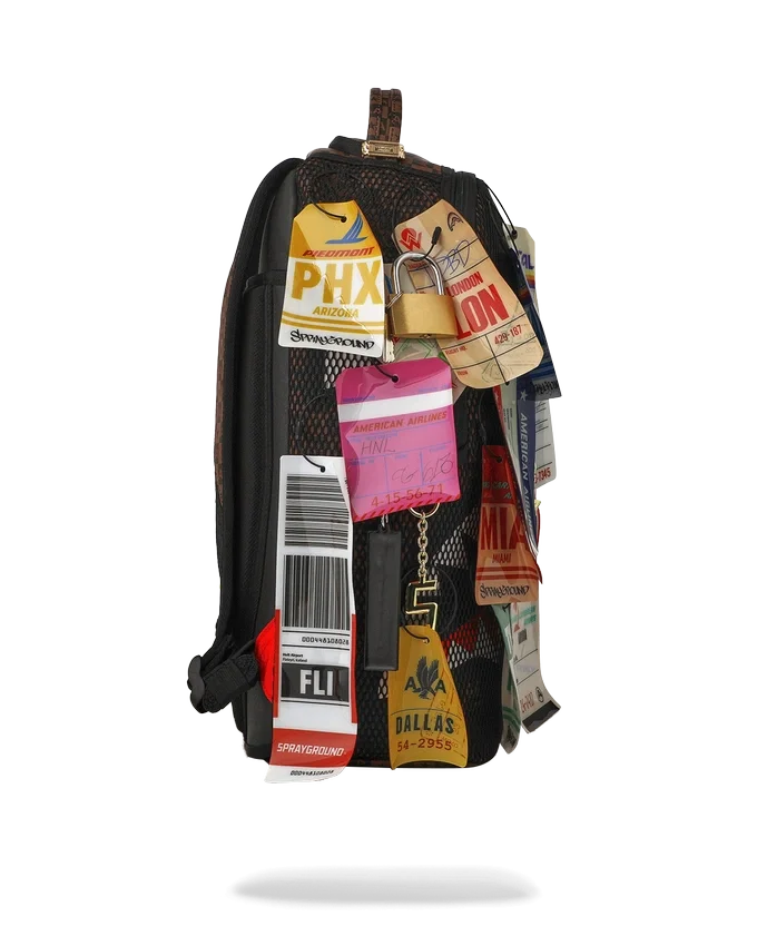 AMERICAN AIRLINES 100 YRS - TAGS ON TAGS BACKPACK
