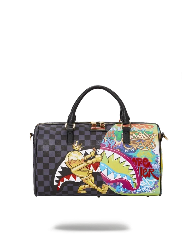 ASTROMANE SHARKS IN SPACE MINI DUFFLE