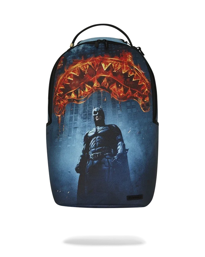 BATMAN BEGINS GOTHAN SHARK INFERNO BACKPACK