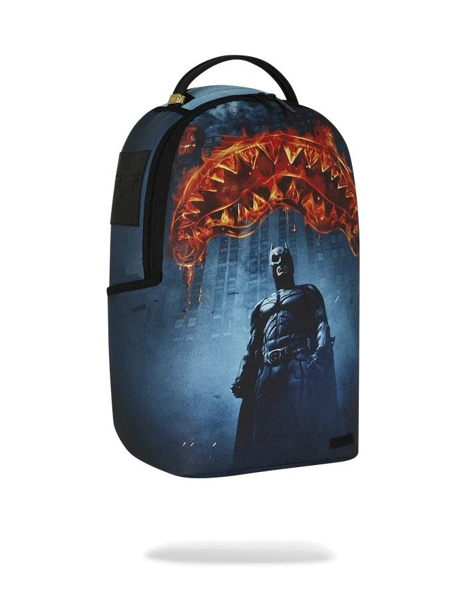 BATMAN BEGINS GOTHAN SHARK INFERNO BACKPACK