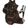 BEAR WEARING BACKPACK AS A BACKPACK