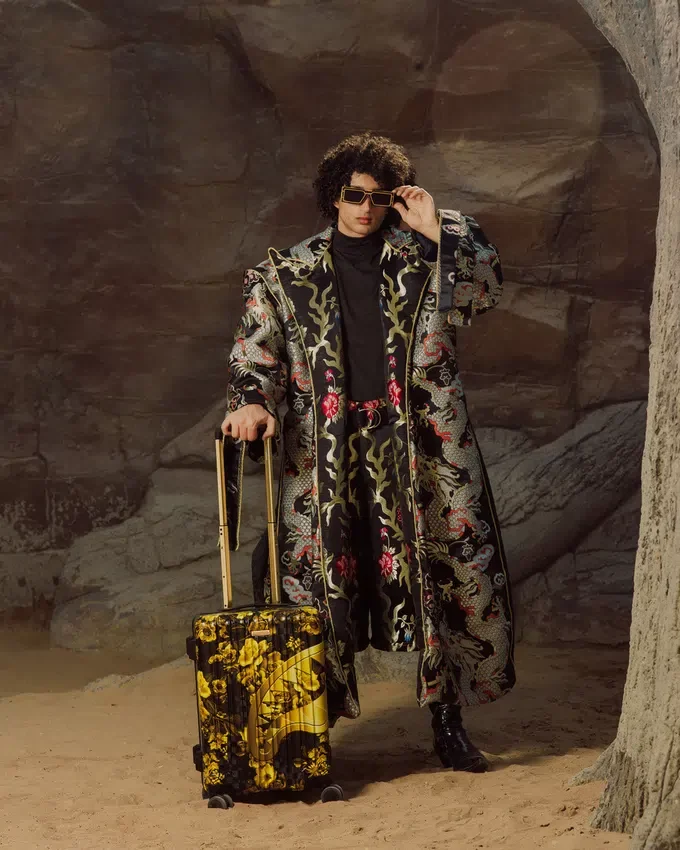 BILLIONAIRE BLOOM CARRY-ON LUGGAGE