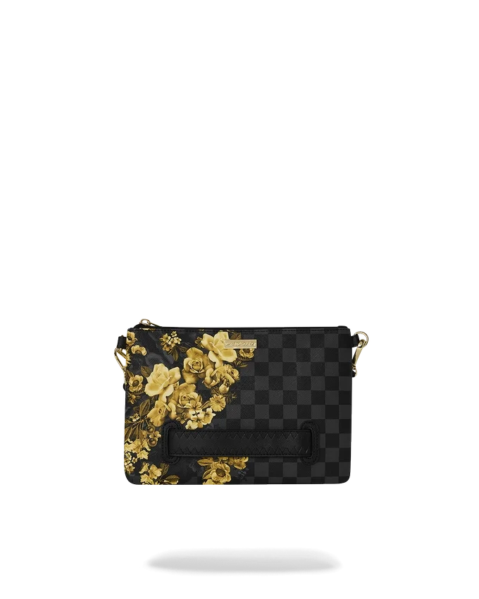 BILLIONAIRE BLOOM CROSSOVER CLUTCH