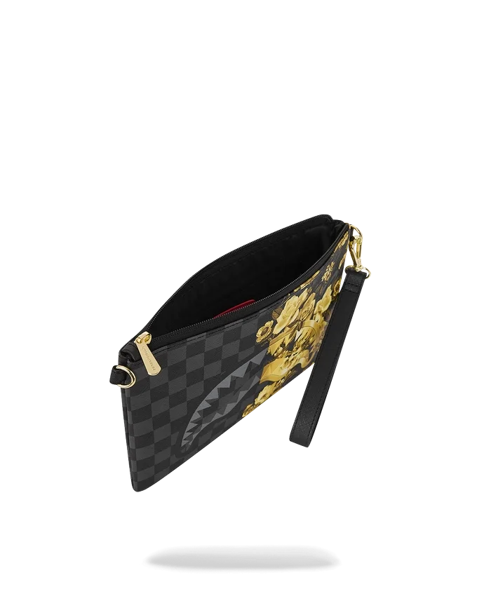 BILLIONAIRE BLOOM CROSSOVER CLUTCH