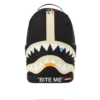 BITE ME SHARK (BLACK) BACKPACK