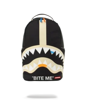 BITE ME SHARK (BLACK) BACKPACK