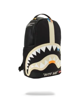 BITE ME SHARK (BLACK) BACKPACK