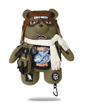 CALL OF DUTY AVIATOR FEARLESS MONEYBEAR TEDDYBEAR BACKPACK