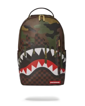 CAMO DRIP SHARKS IN PARIS BACKPACK (DLXV)