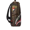 CAMO DRIP SHARKS IN PARIS BACKPACK (DLXV)