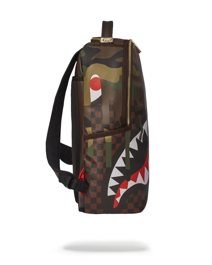 CAMO DRIP SHARKS IN PARIS BACKPACK (DLXV)