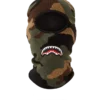 CAMO SHARK SKI MASK