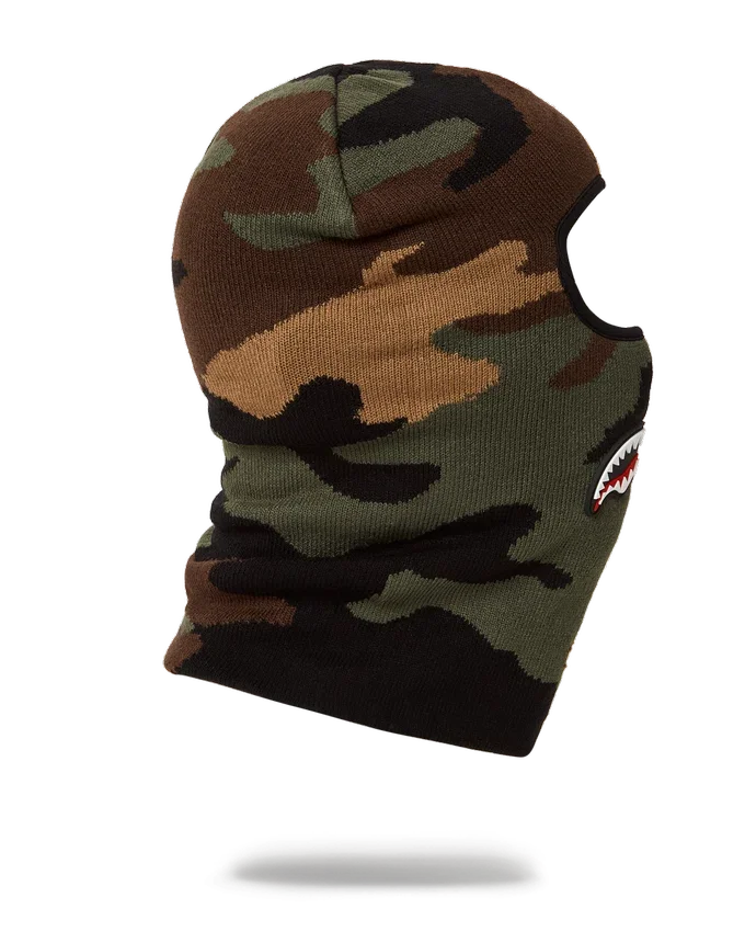 CAMO SHARK SKI MASK