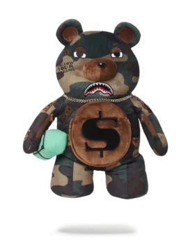 CAMOCHECK MONEYBEAR TEDDYBEAR BACKPACK