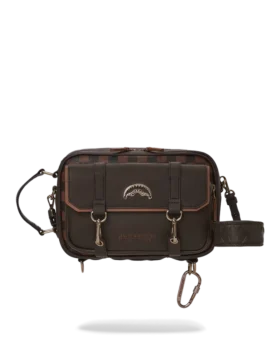 CHECKMATE ROYALE MESSENGER BRICK BAG