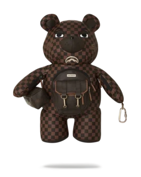 CHECKMATE ROYALE MONEYBEAR TEDDYBEAR BACKPACK