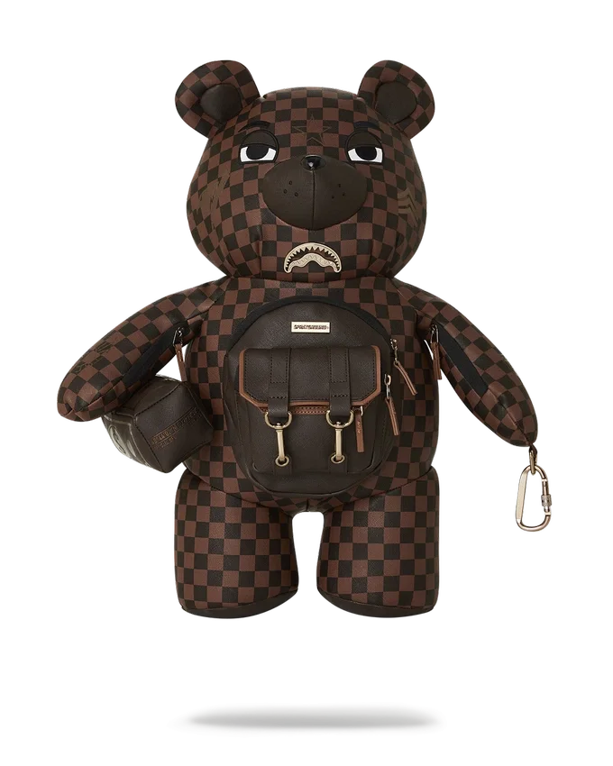 CHECKMATE ROYALE MONEYBEAR TEDDYBEAR BACKPACK