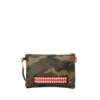 CHECKS IN CAMOFLAUGE CROSSOVER CLUTCH