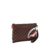 CHECKS IN CAMOFLAUGE CROSSOVER CLUTCH